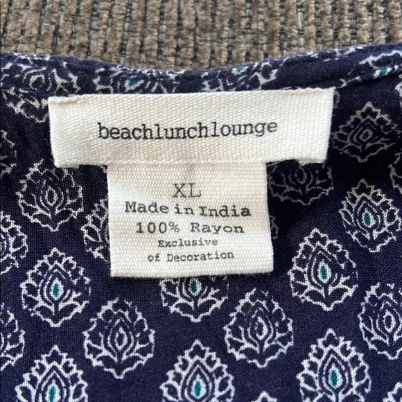 Bohemian Paisley Sleeveless Dress - Picture 2 of 2